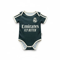 Real Madrid 26/27 Dark Green Away Baby Bodysuit Jersey
