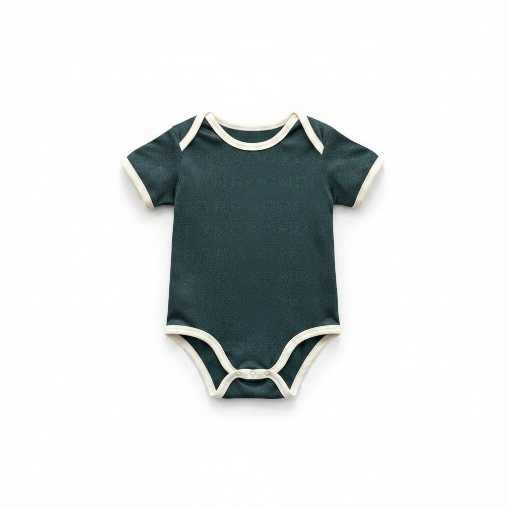 Real Madrid 26/27 Dark Green Away Baby Bodysuit Jersey