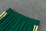Real Madrid 26/27 Dark Green/Cream Training Tracksuit Set