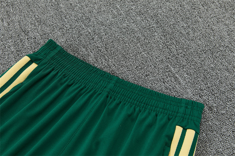 Real Madrid 26/27 Dark Green/Cream Training Tracksuit Set