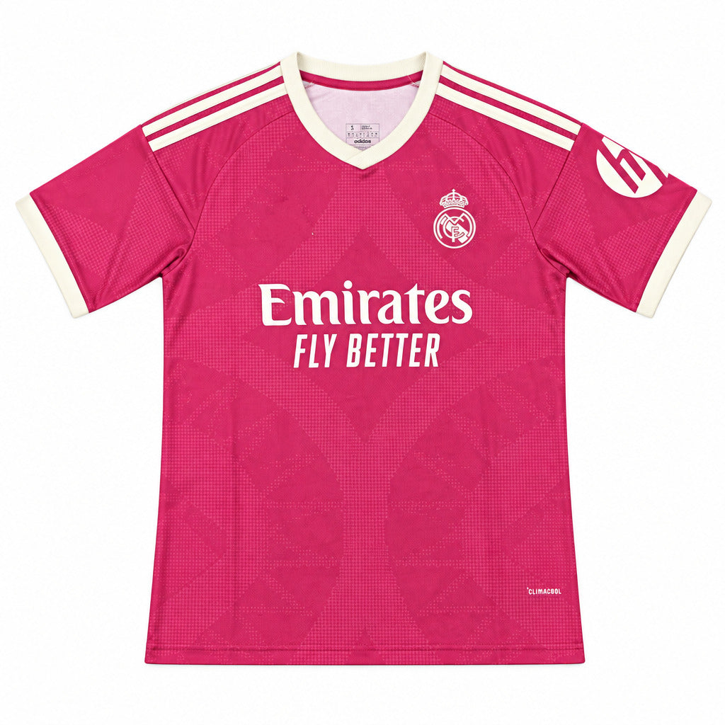 Real Madrid 26/27 Dark Pink/Ivory 3rd Jersey