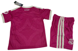 Real Madrid 26/27 Dark Pink/Ivory 3rd Kids Jersey Set