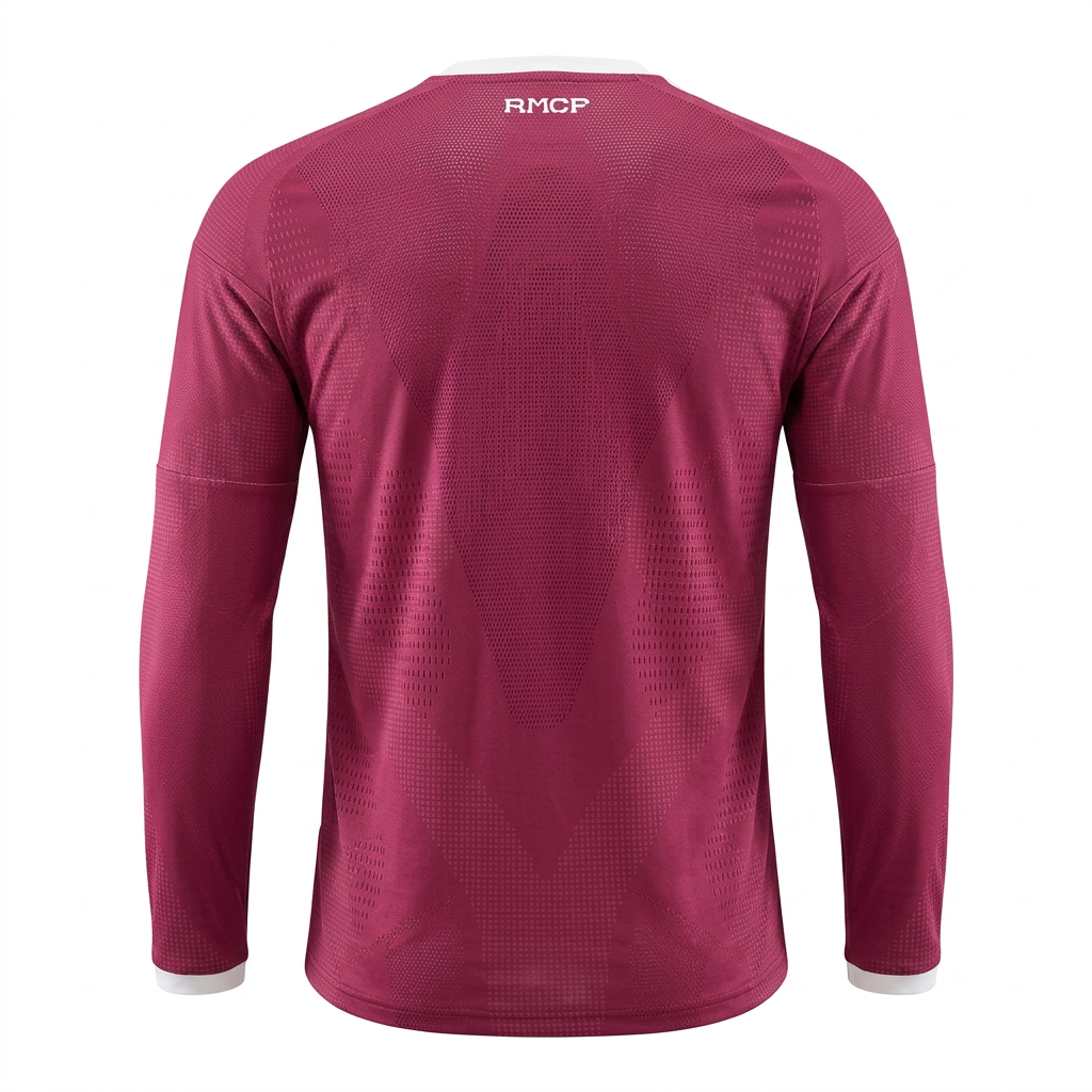 Real Madrid 26/27 Dark Pink/Ivory 3rd Long Sleeves Jersey