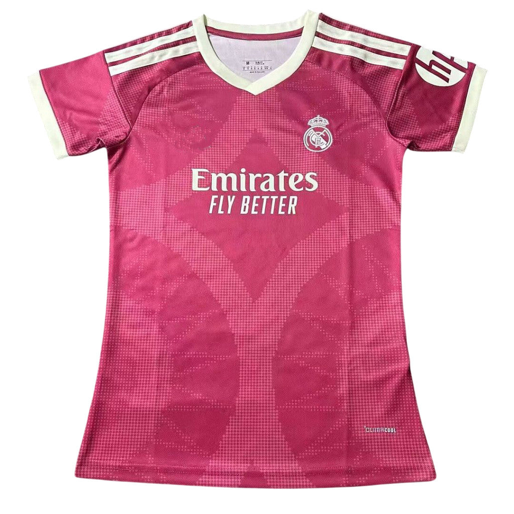 Real Madrid 26/27 Dark Pink/Ivory 3rd Woman Jersey