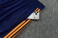Real Madrid 26/27 Navy and White with Orange Stripes Training Tracksuit Set
