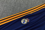 Real Madrid 26/27 Navy and White with Orange Stripes Training Tracksuit Set
