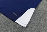 Real Madrid 26/27 Navy and White with Orange Stripes Training Tracksuit Set