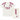 Real Madrid 26/27 Off-White/Pink 3 Stripes Training Kids Jersey Set
