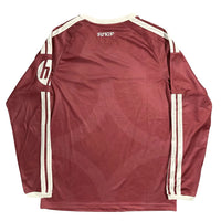 Real Madrid 26/27 Red/White Stripes 3rd Long Sleeve Jersey