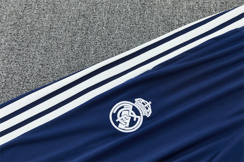 Real Madrid 26/27 Royal Blue/White Training Tracksuit Set