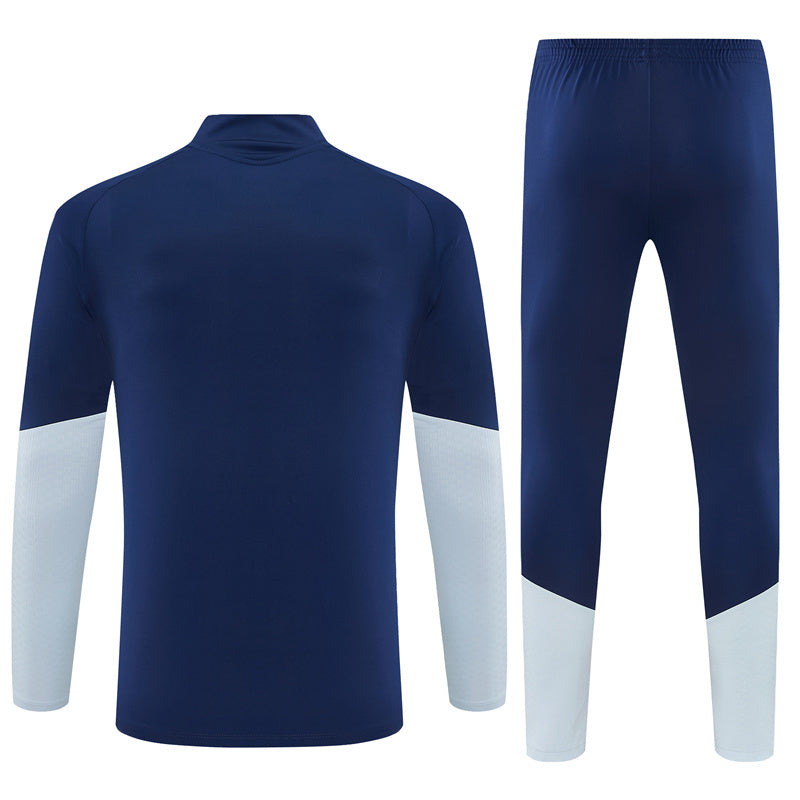 Real Madrid 26/27 Royal Blue/White Training Tracksuit Set