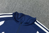 Real Madrid 26/27 Royal Blue/White Training Tracksuit Set