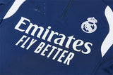 Real Madrid 26/27 Royal Blue/White Training Tracksuit Set