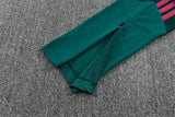 Real Madrid 26/27 White and Green/Pink Training Tracksuit Set