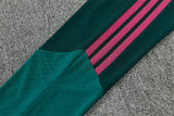 Real Madrid 26/27 White and Green/Pink Training Tracksuit Set