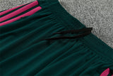 Real Madrid 26/27 White and Green/Pink Training Tracksuit Set