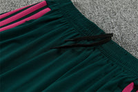 Real Madrid 26/27 White and Green/Pink Training Tracksuit Set