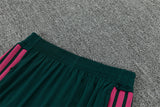 Real Madrid 26/27 White and Green/Pink Training Tracksuit Set