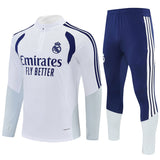 Real Madrid 26/27 White/Dark Blue Training Tracksuit Set