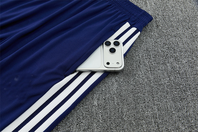 Real Madrid 26/27 White/Dark Blue Training Tracksuit Set