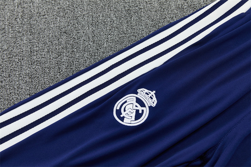Real Madrid 26/27 White/Dark Blue Training Tracksuit Set