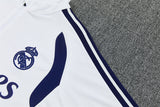 Real Madrid 26/27 White/Dark Blue Training Tracksuit Set
