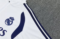 Real Madrid 26/27 White/Dark Blue Training Tracksuit Set