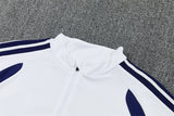 Real Madrid 26/27 White/Dark Blue Training Tracksuit Set