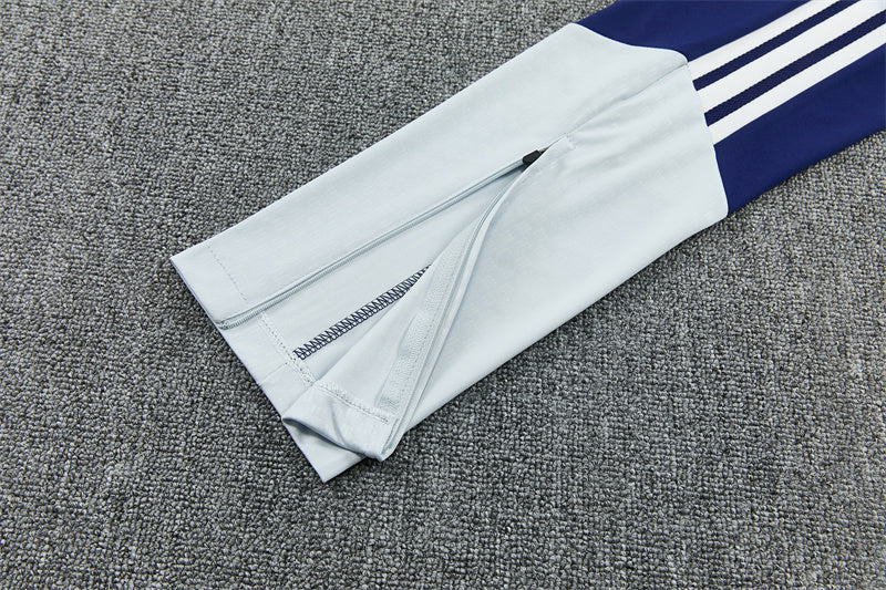 Real Madrid 26/27 White/Dark Blue Training Tracksuit Set