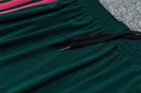 Real Madrid 26/27 White/Green Edges/Fuchsia Tracksuit Set