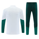 Real Madrid 26/27 White/Green Edges/Fuchsia Tracksuit Set
