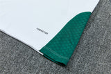 Real Madrid 26/27 White/Green Edges/Fuchsia Tracksuit Set
