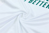 Real Madrid 26/27 White/Green Edges/Fuchsia Tracksuit Set