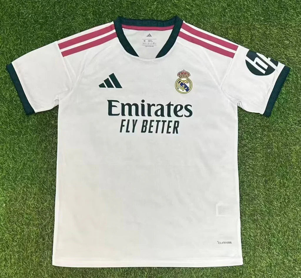 Real Madrid 26/27 White/Maroon Home Jersey