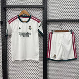 Real Madrid 26/27 White/Maroon Home Kids Jersey Set