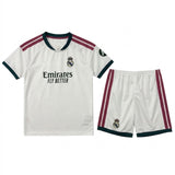 Real Madrid 26/27 White/Maroon Home Kids Jersey Set