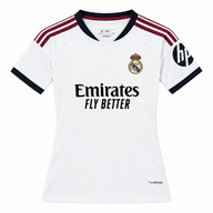 Real Madrid 26/27 White/Maroon Home Woman Jersey