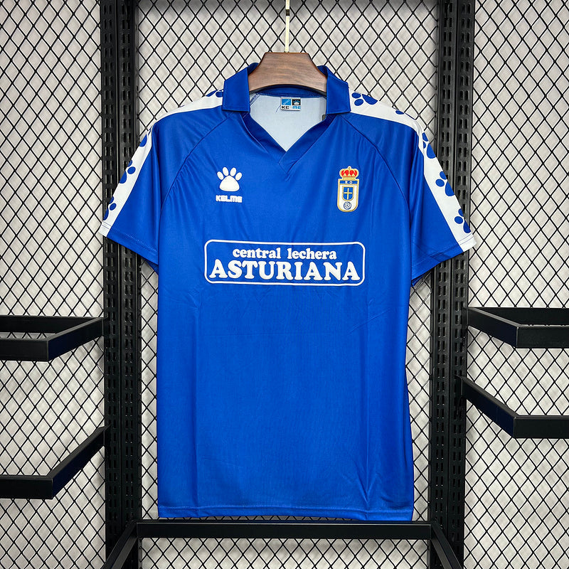 Real Oviedo 1990/91 Vintage Retro Home Jersey