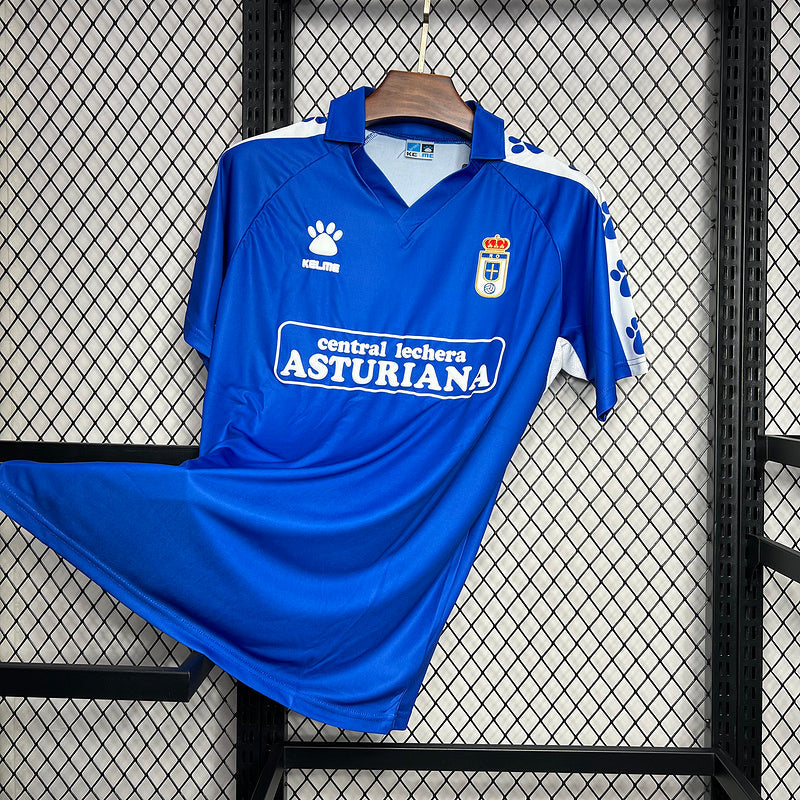 Real Oviedo 1990/91 Vintage Retro Home Jersey