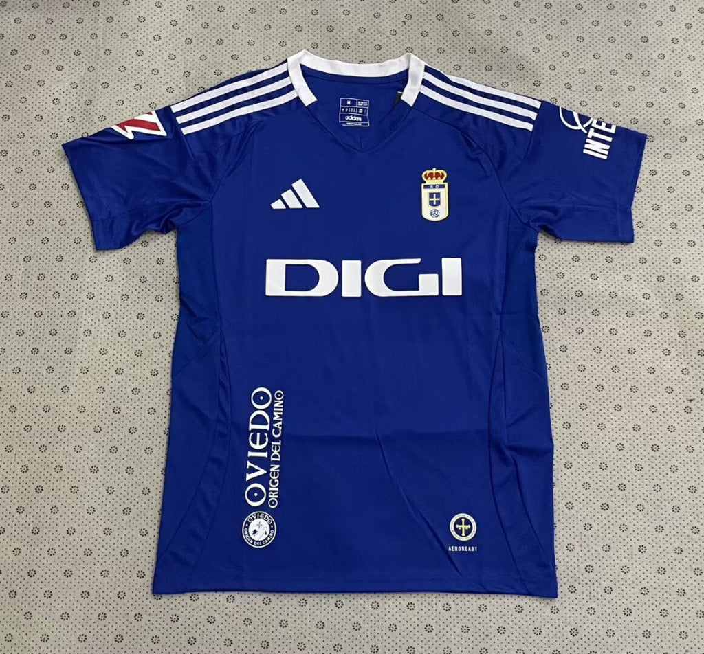 Real Oviedo 25/26 Blue Home Jersey