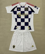 Real Salt Lake City 25/26 Black/White Away Kids Jersey Set