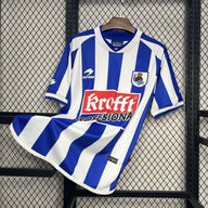 Real Sociedad 2002/03 Retro Blue/White Home Jersey