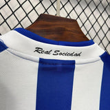 Real Sociedad 2002/03 Retro Blue/White Home Jersey