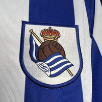 Real Sociedad 2002/03 Retro Blue/White Home Jersey