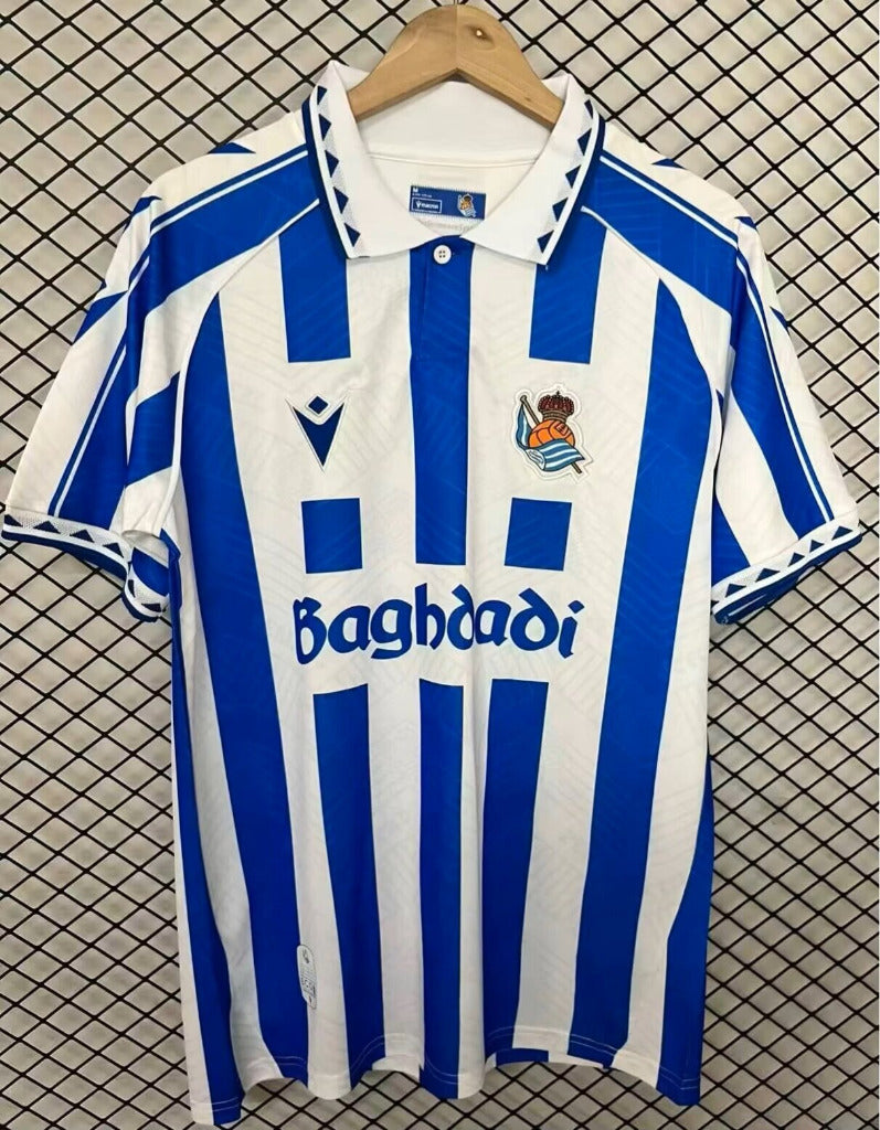 Real Sociedad 2026 Blue/White Home Jersey