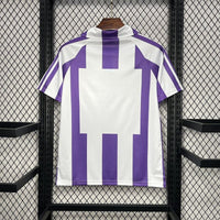 Real Valladolid 1984/85 Vintage Retro Purple/White Home Jersey