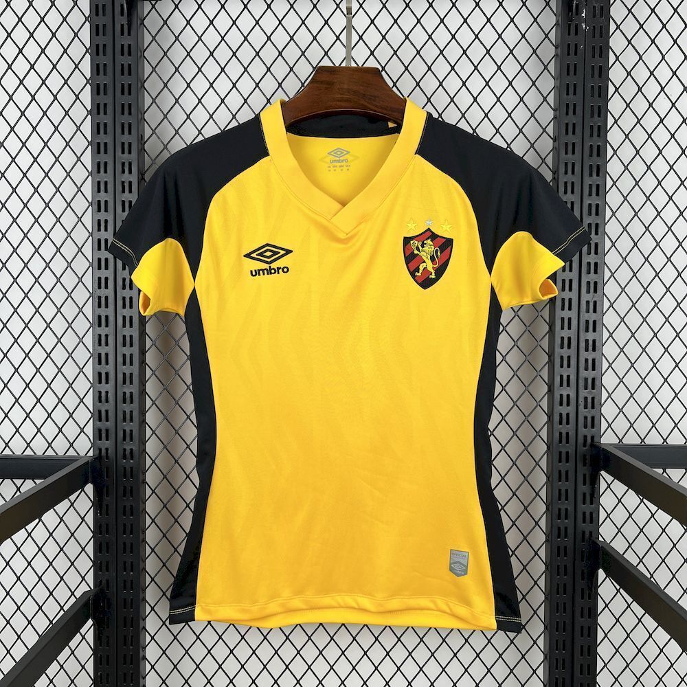 Recife 25/26 Yellow/Black Away Woman Jersey