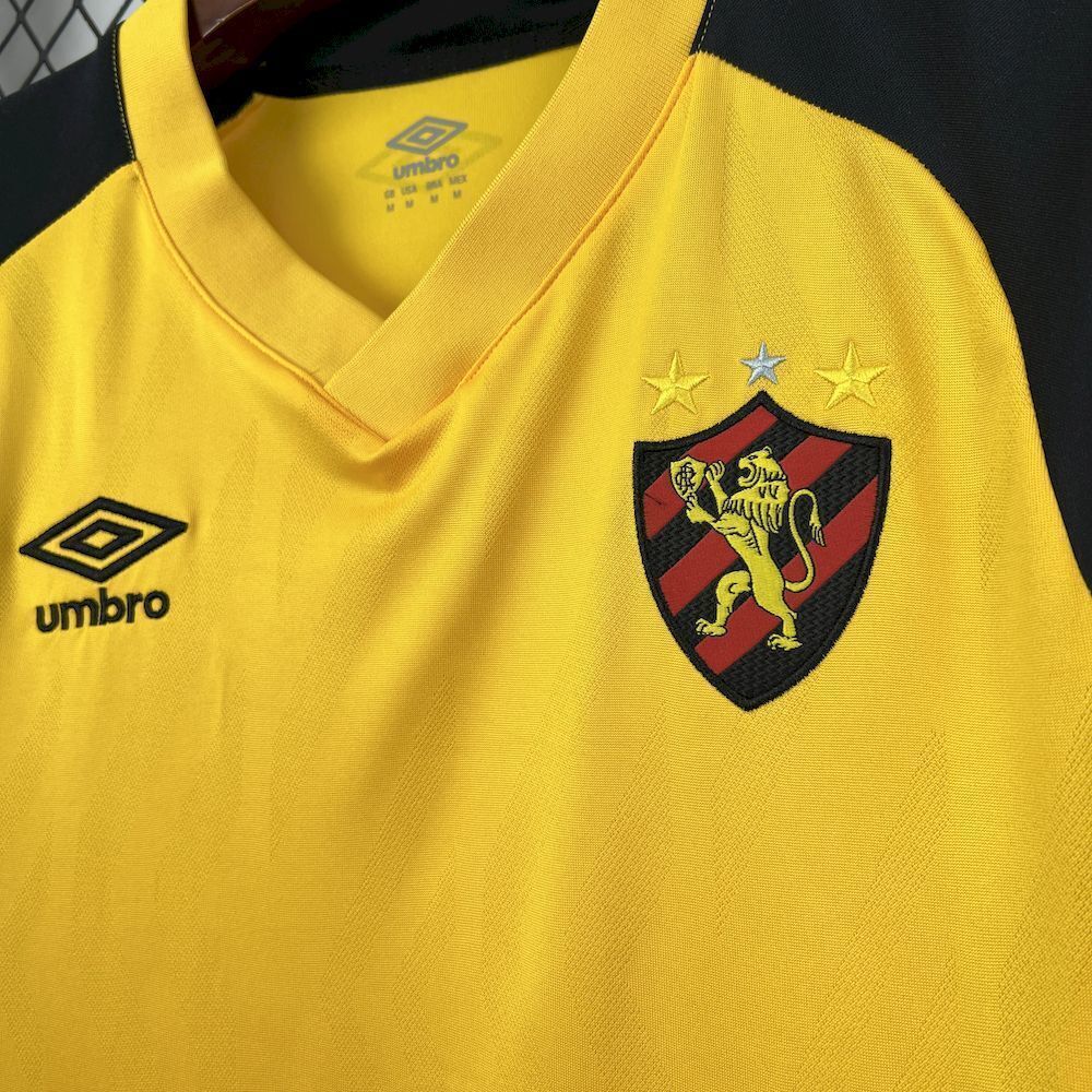 Recife 25/26 Yellow/Black Away Woman Jersey