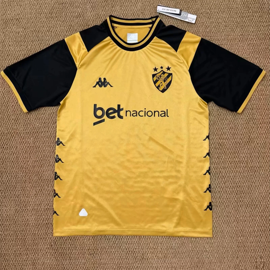 Recife 26/27 Gold/Black Away Jersey
