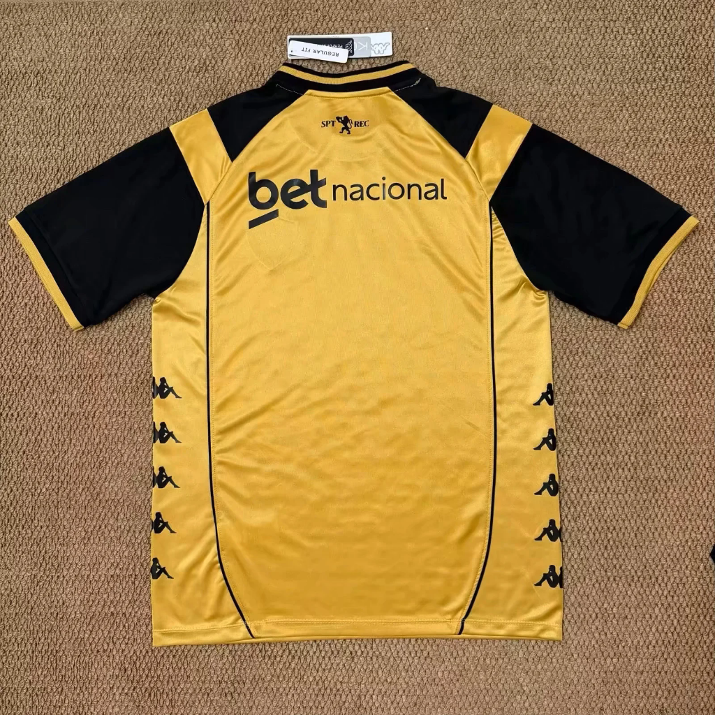 Recife 26/27 Gold/Black Away Jersey